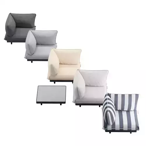 Fatboy Paletti Corner Seat 3D model