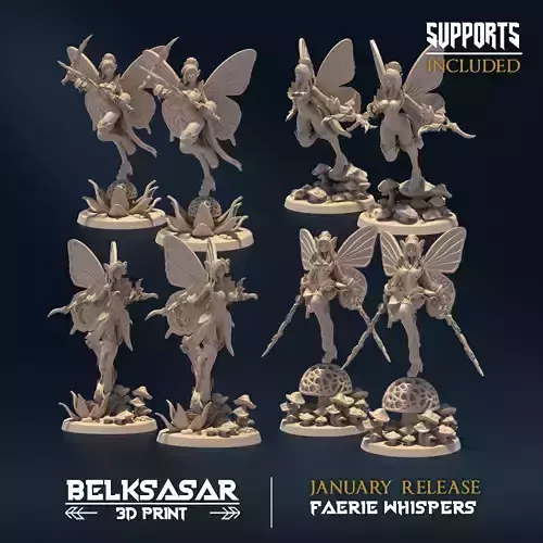 Autum Whispers Nude and Normal Set x8