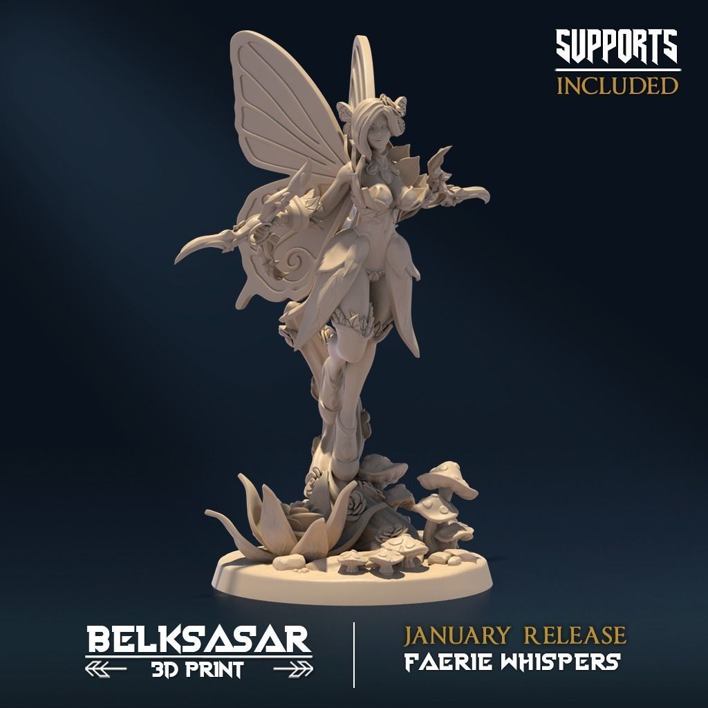 Autum Whispers Nude and Normal Set x8 3D print model_5