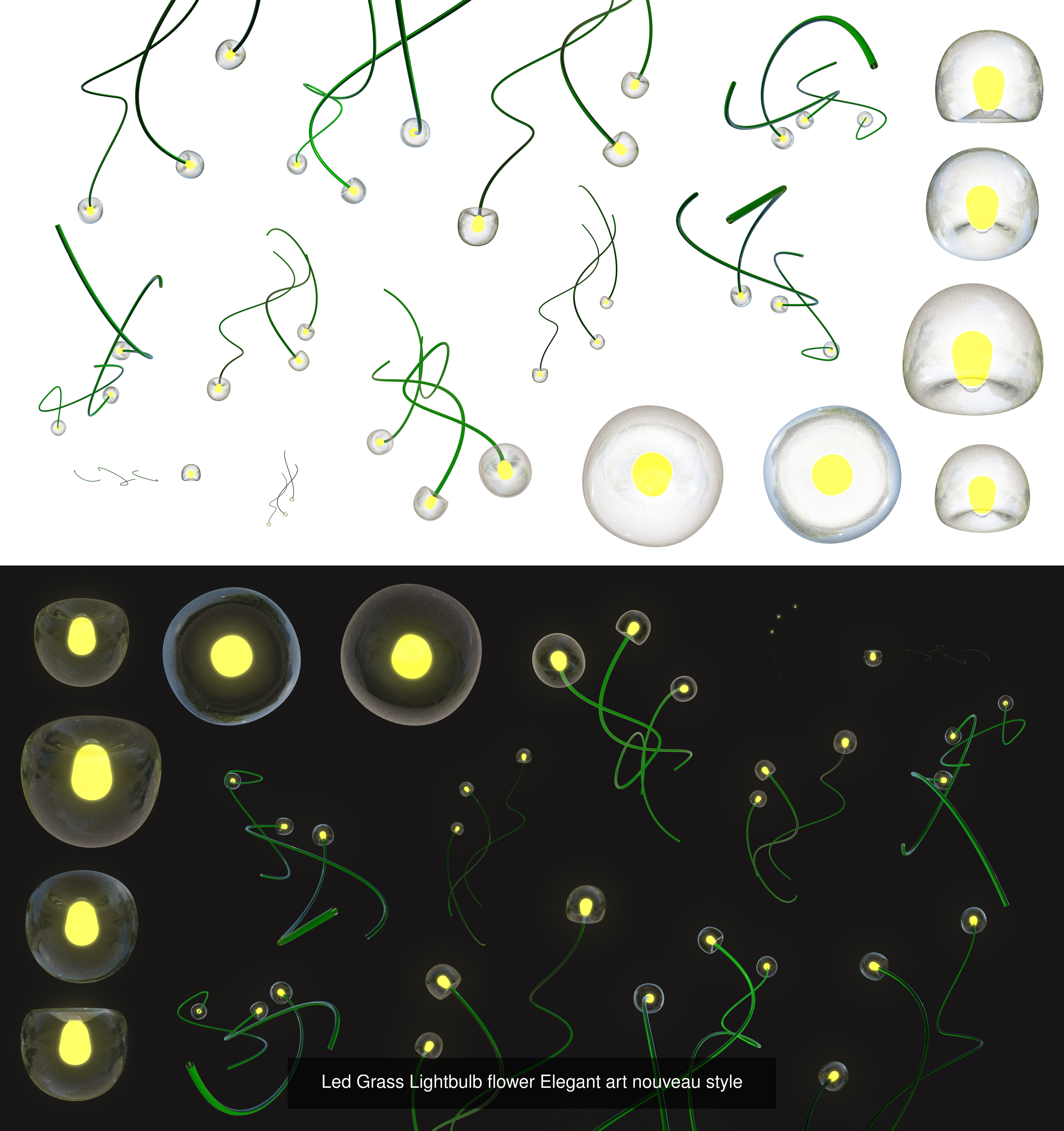 Ancient fantasy space props complete bundle 3D Model Collection_53