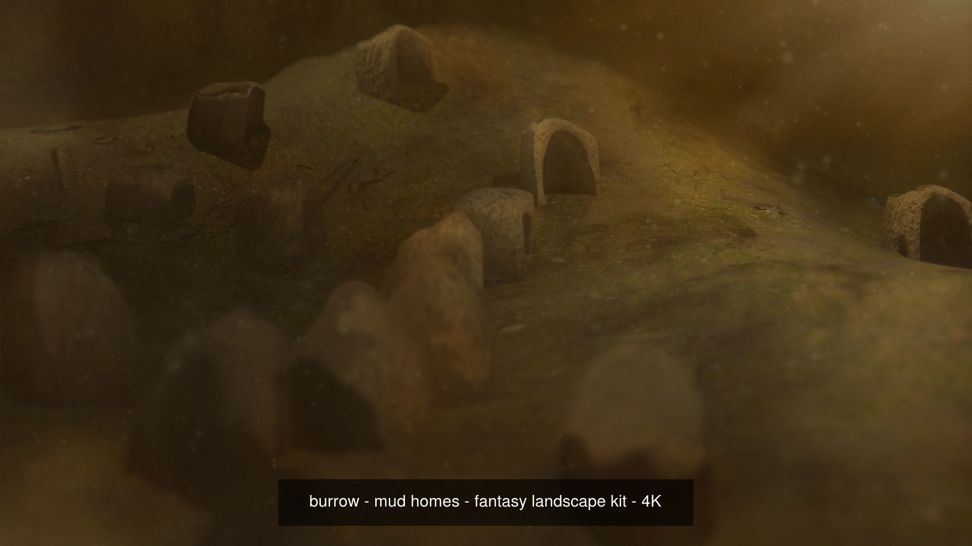 Ancient fantasy space props complete bundle 3D Model Collection_45