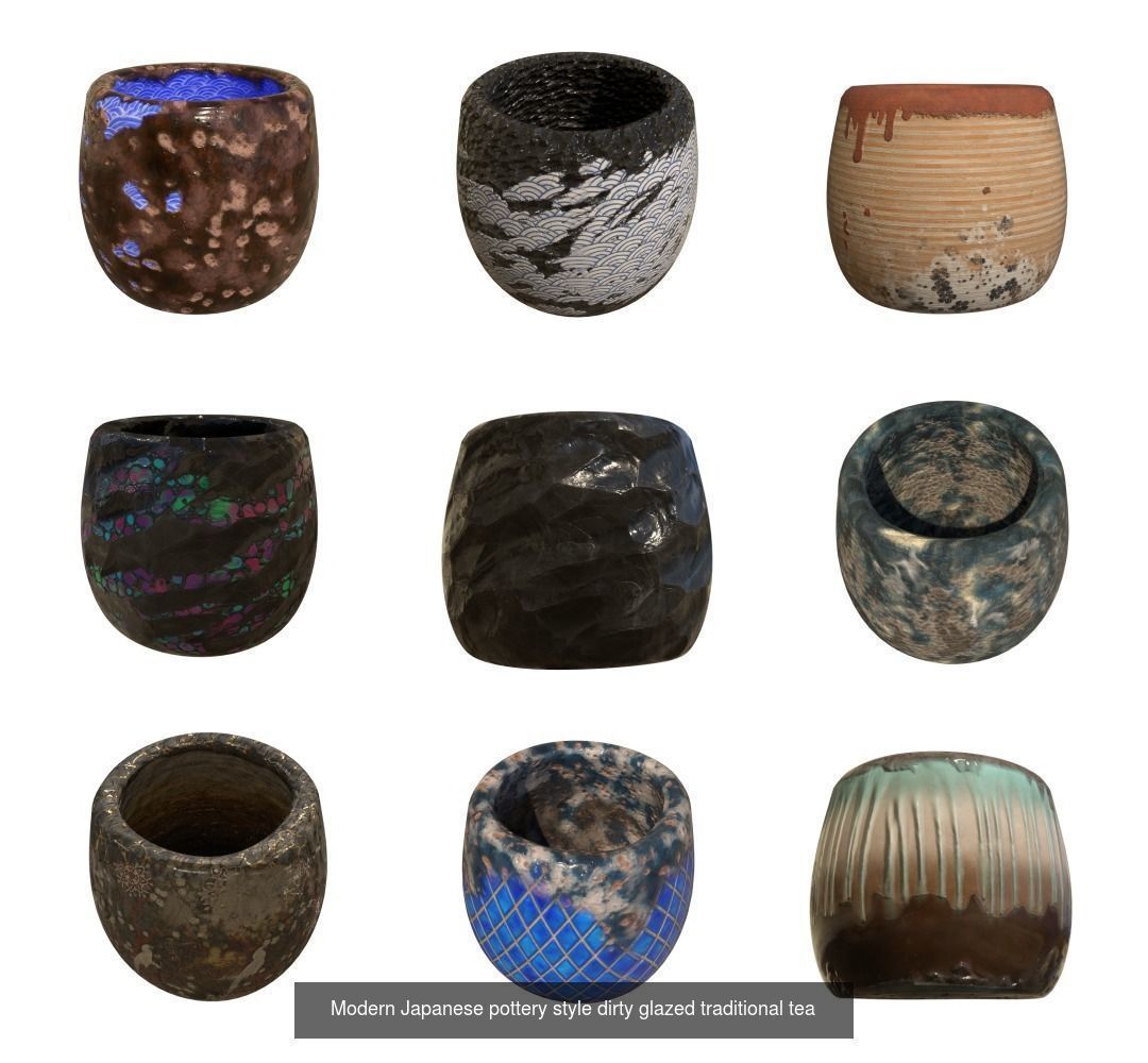 Ancient fantasy space props complete bundle 3D Model Collection_42