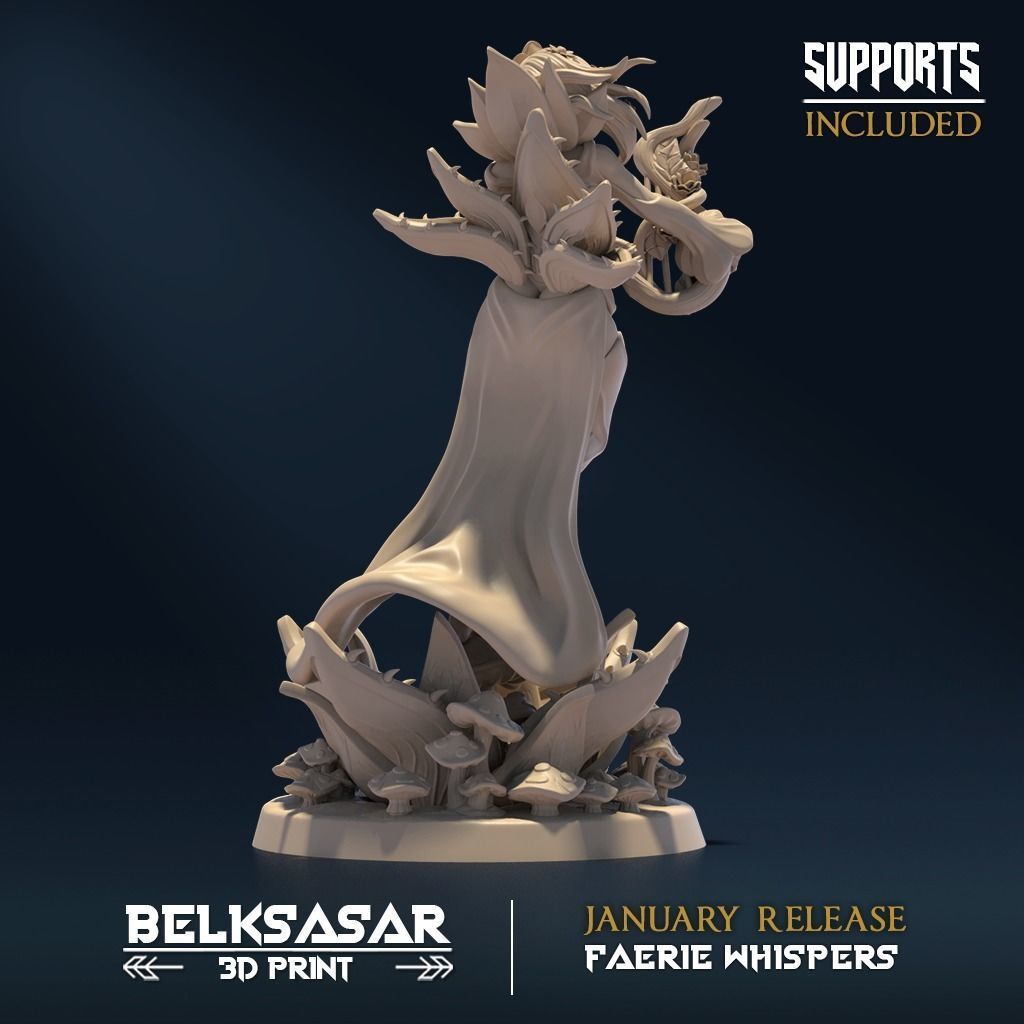 Floral Anathema A Nude and Normal 3D print model_3