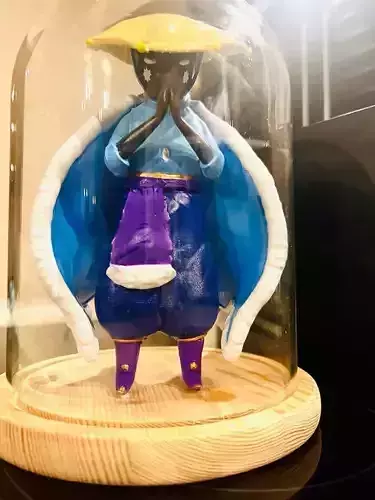 Skykid shadow of character 3D print model