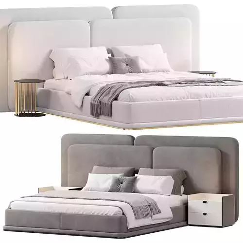 Hadrian Bed by thehighwall 3D model