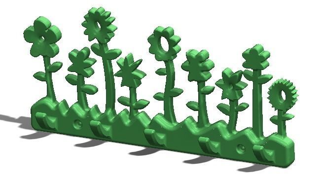 Key Hanger 3D print model_1