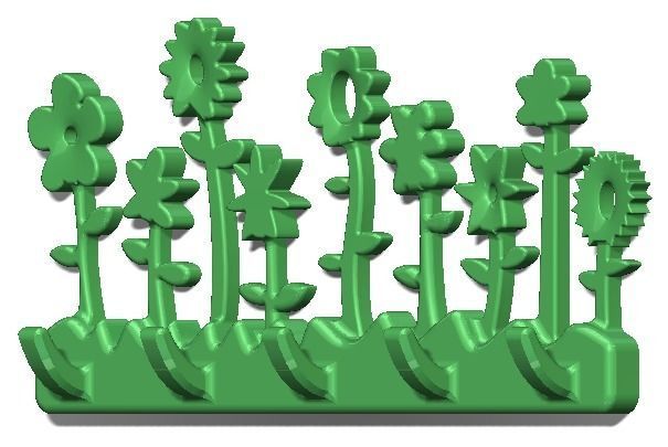 Key Hanger 3D print model_3