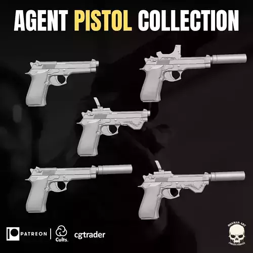 Agent Accesories for Action Figures
