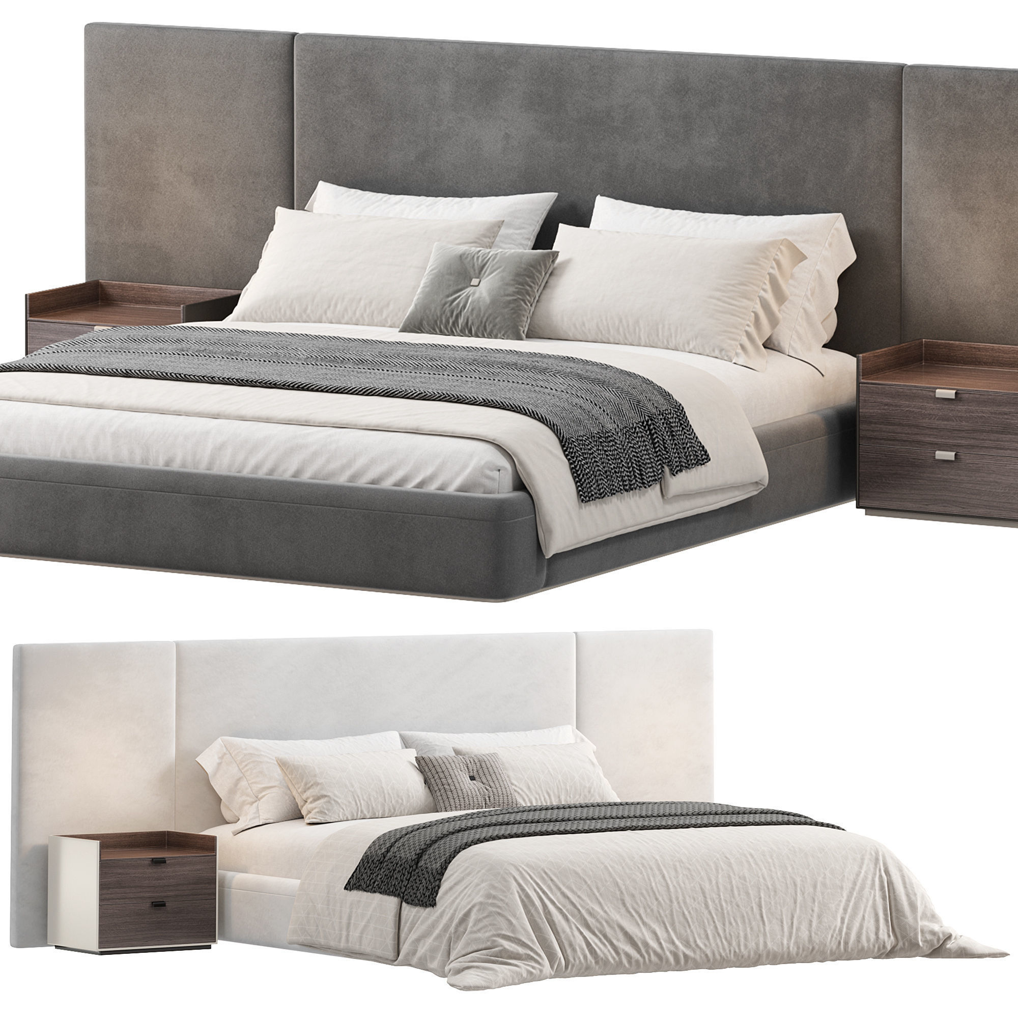 Harris Bed by thehighwall 3D model_1