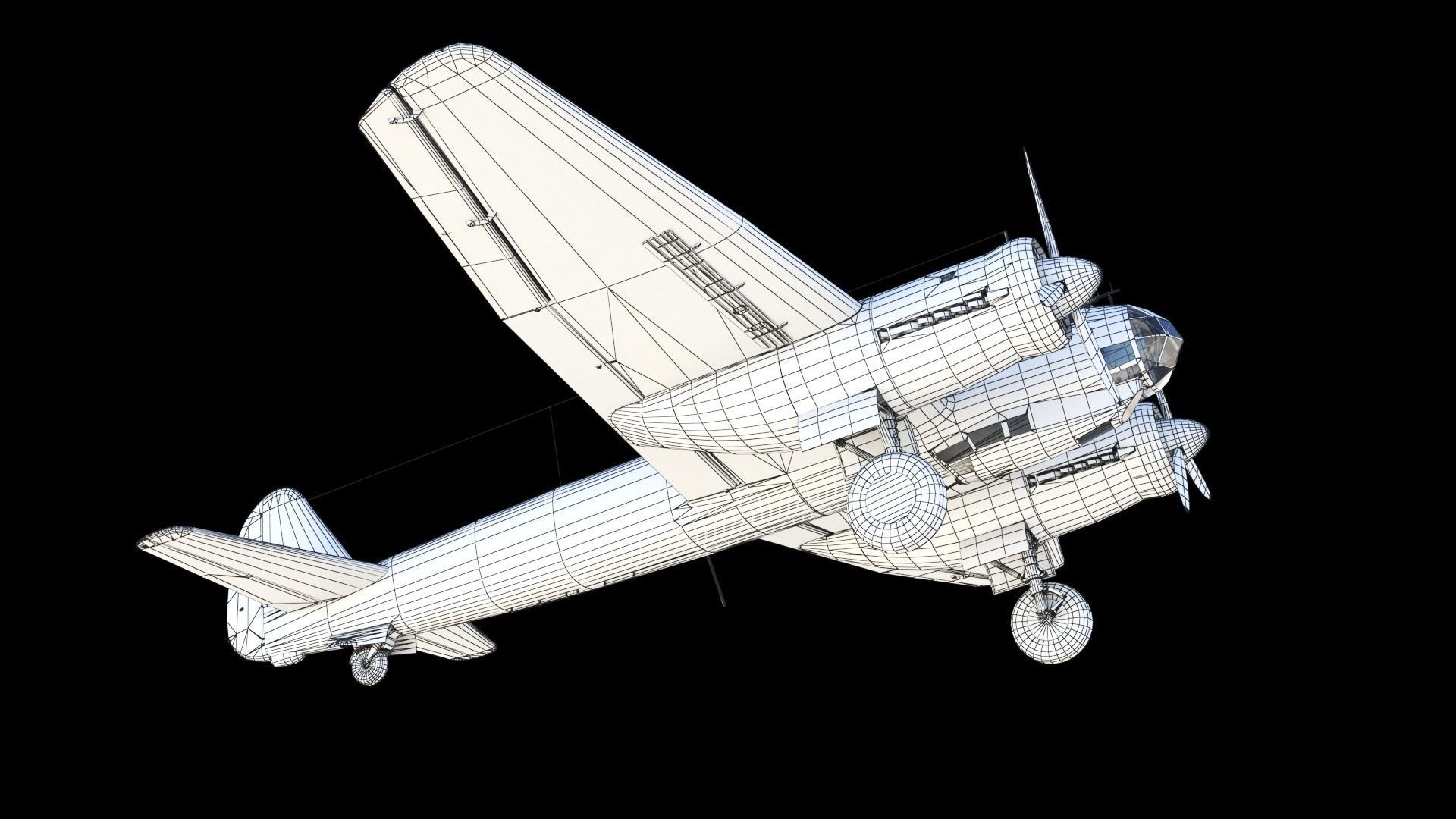 Junkers Ju 88 bomber 3D model_18
