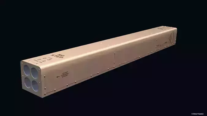 LAND-LGR4 Launcher 3D model