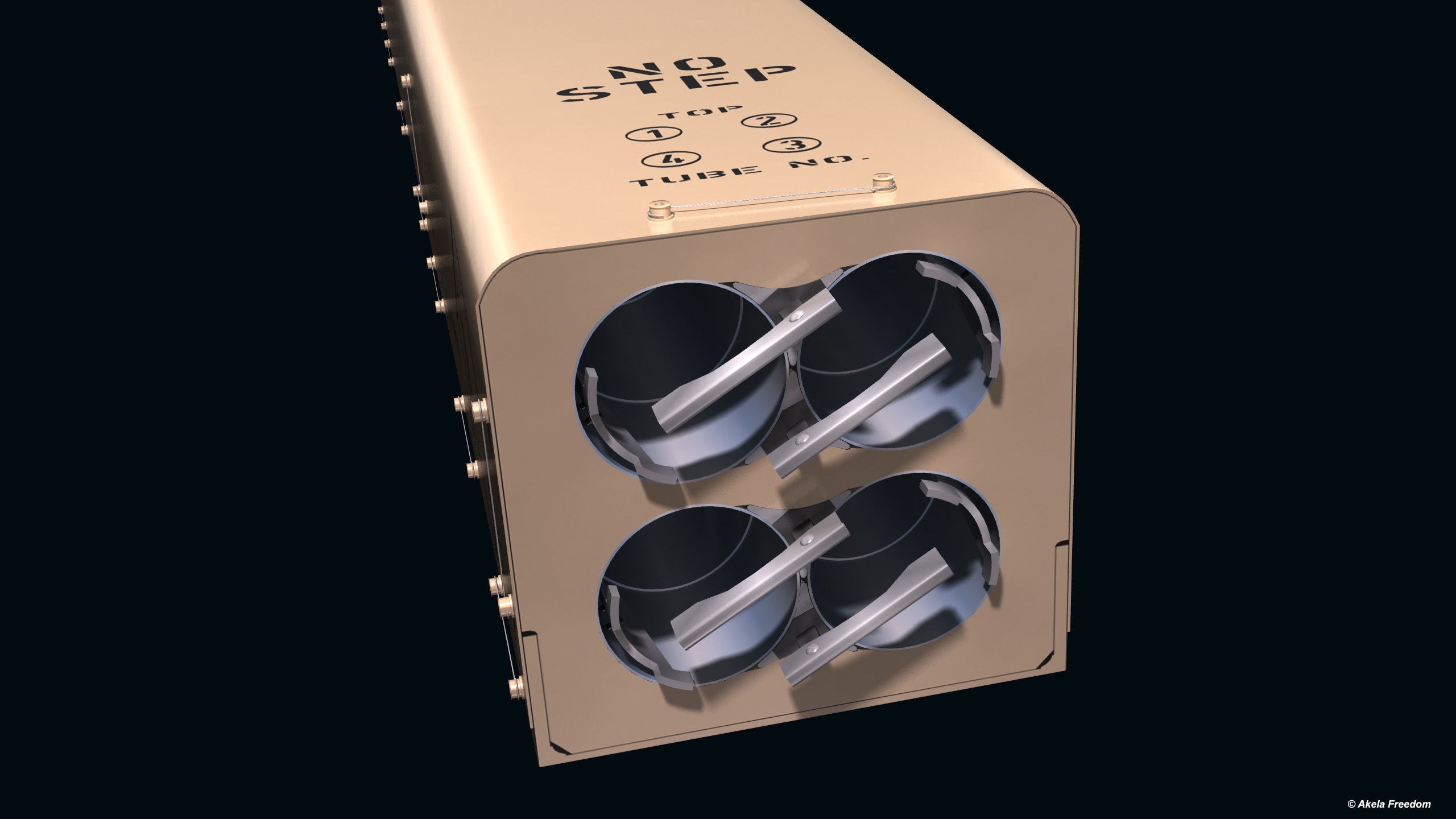 LAND-LGR4 Launcher 3D model_2