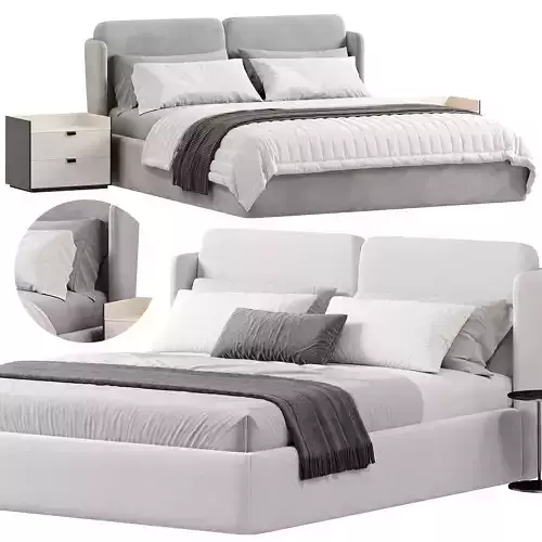 KIRA Bed by Andrea Parisio