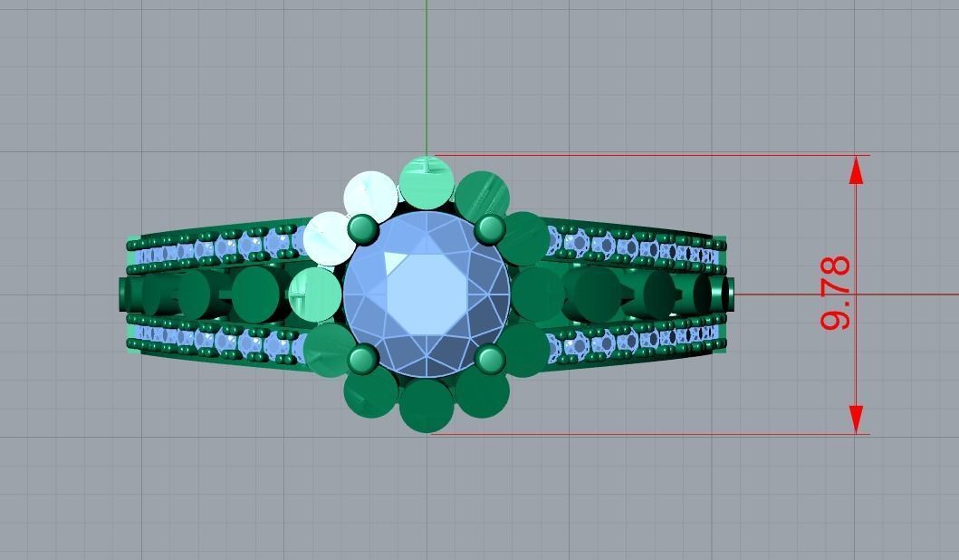 jewelry ring 3D print model_10