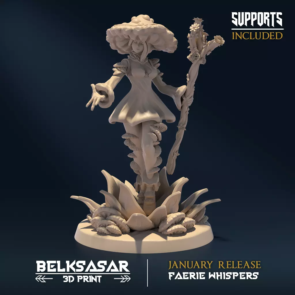 Myconid Consort B 3D print model_0