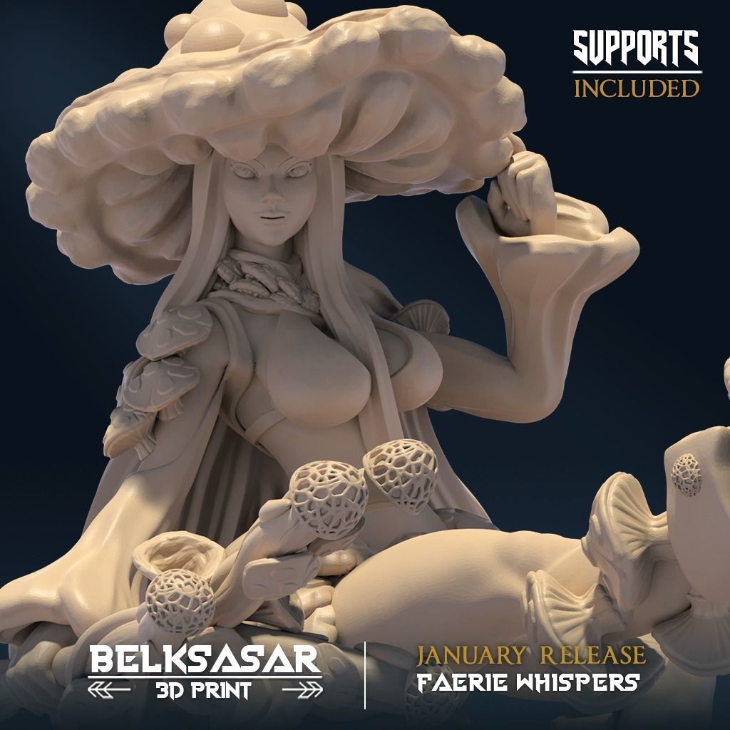 Myconid Consort C 3D print model_3