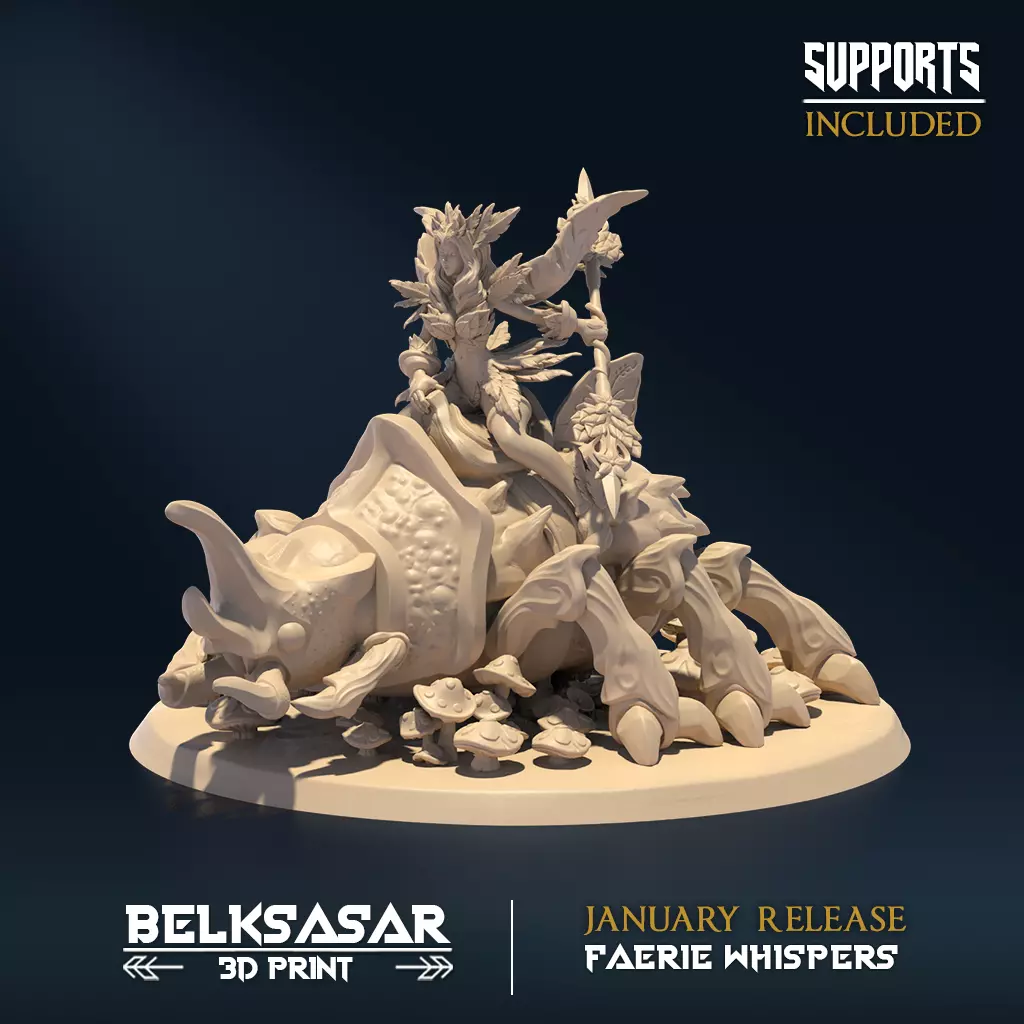 Spring Hermit A 3D print model_0