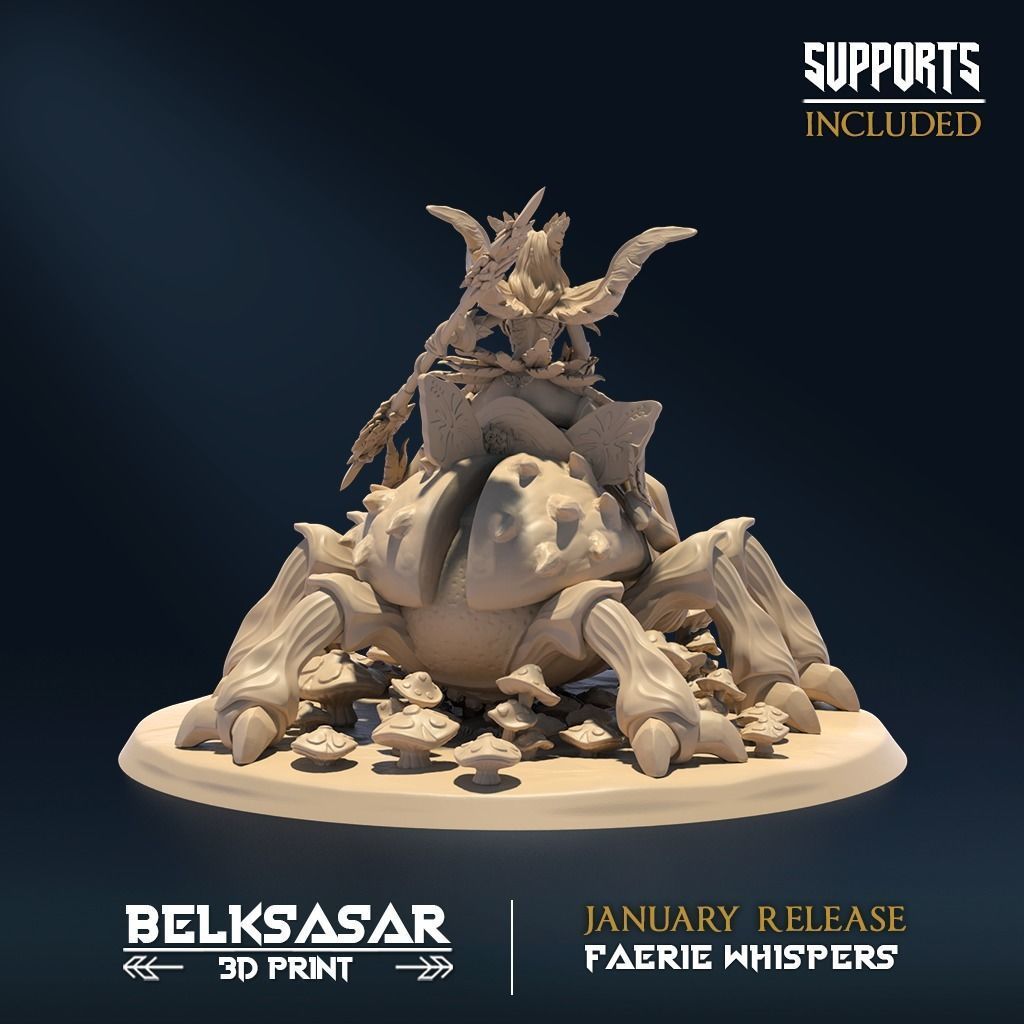 Spring Hermit A 3D print model_1