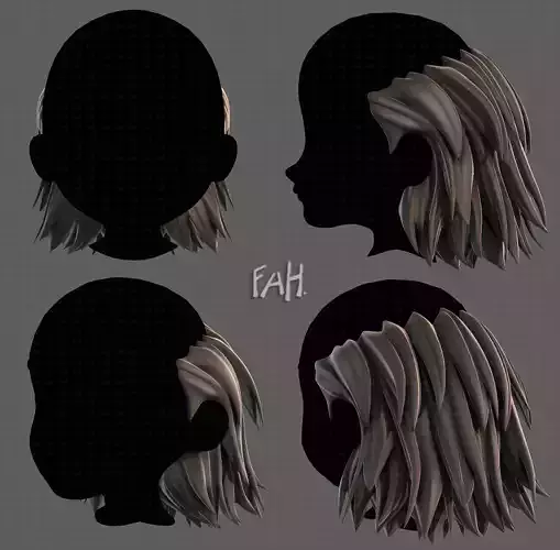 3D Hair style for boy V109