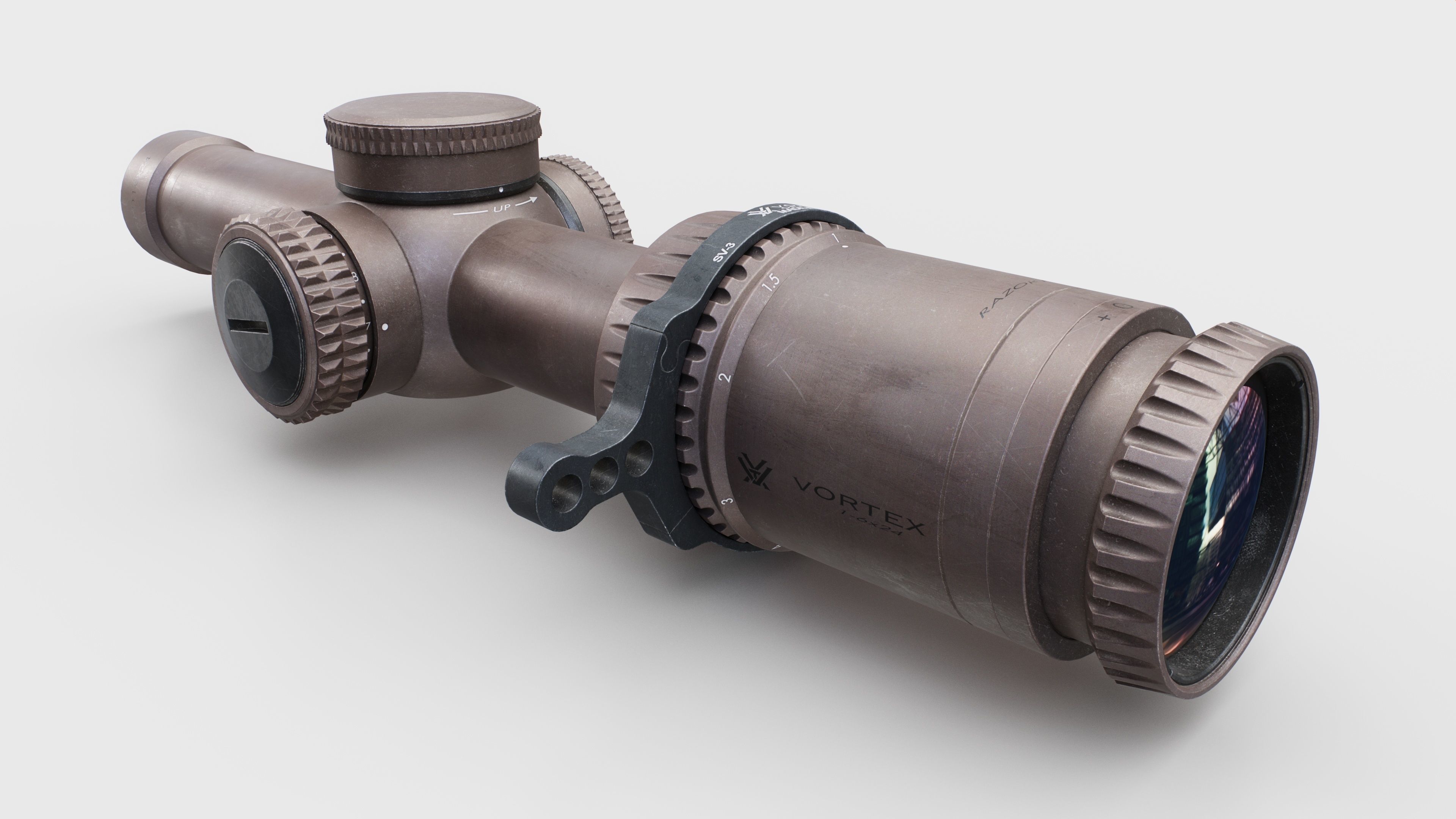 Vortex Razor HD Gen2-E 1-6x Low Power Variable Optic Low-poly 3D model_4