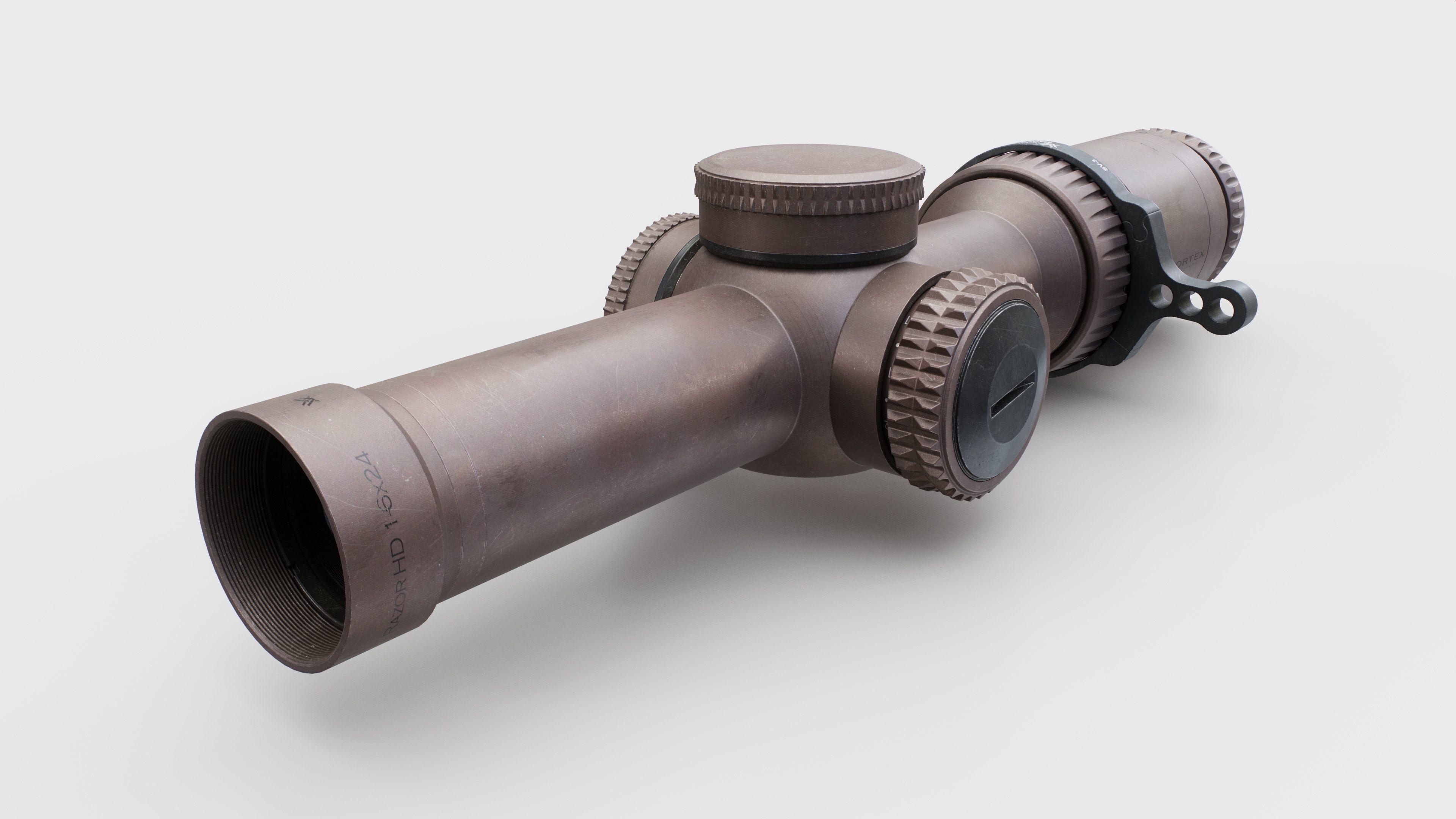 Vortex Razor HD Gen2-E 1-6x Low Power Variable Optic Low-poly 3D model_2