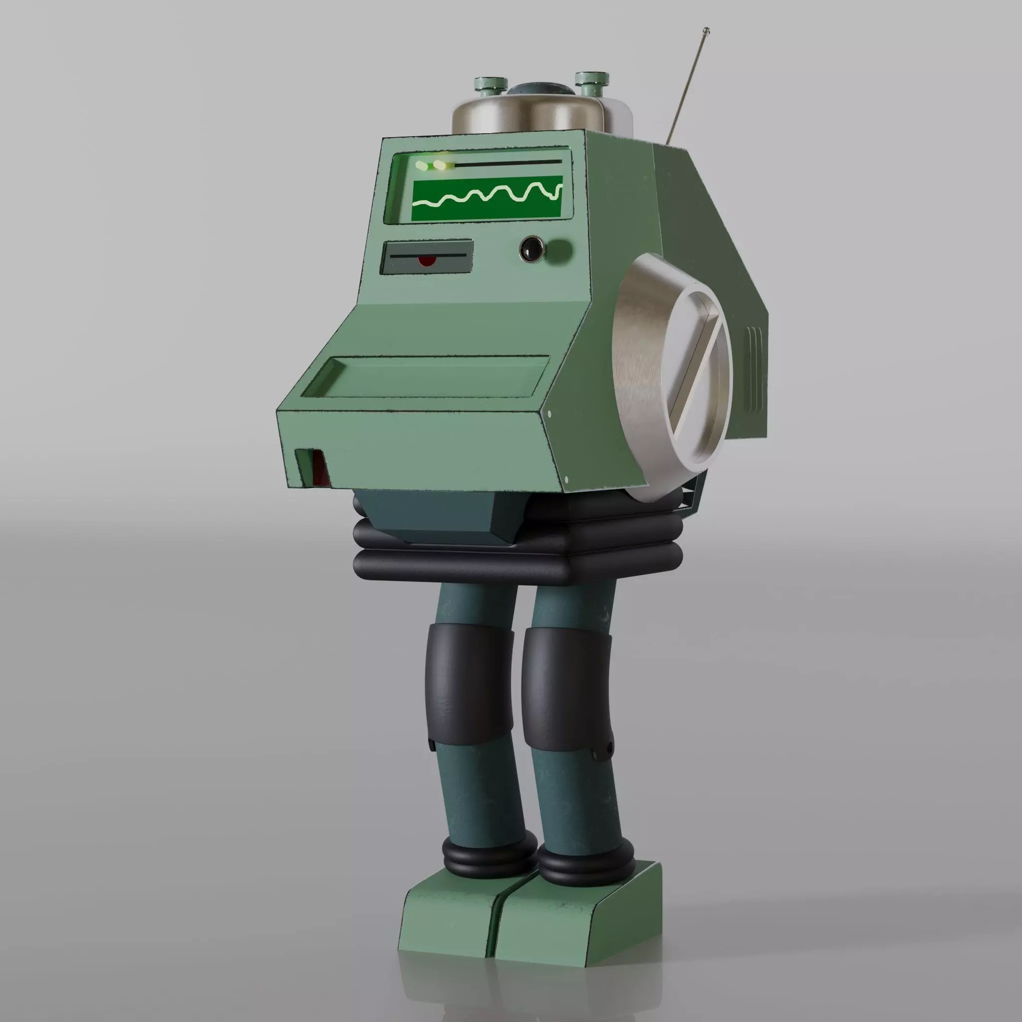 Heistotron robot 3D model_0