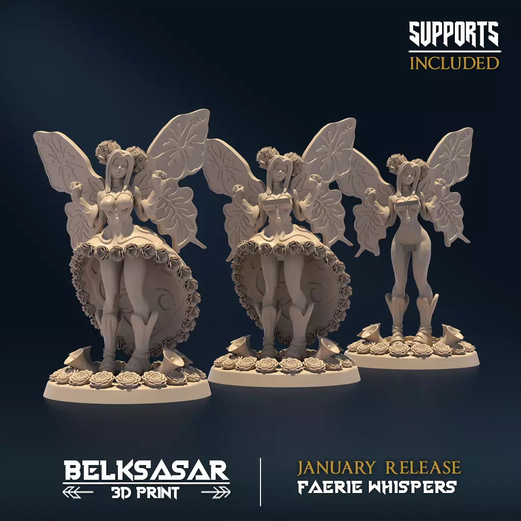 Visage of the Forest Nude and Normal 3D print model_0