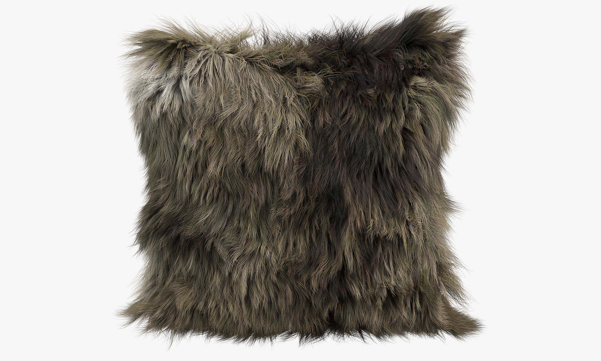 Fur pillows set 1 3D model_10