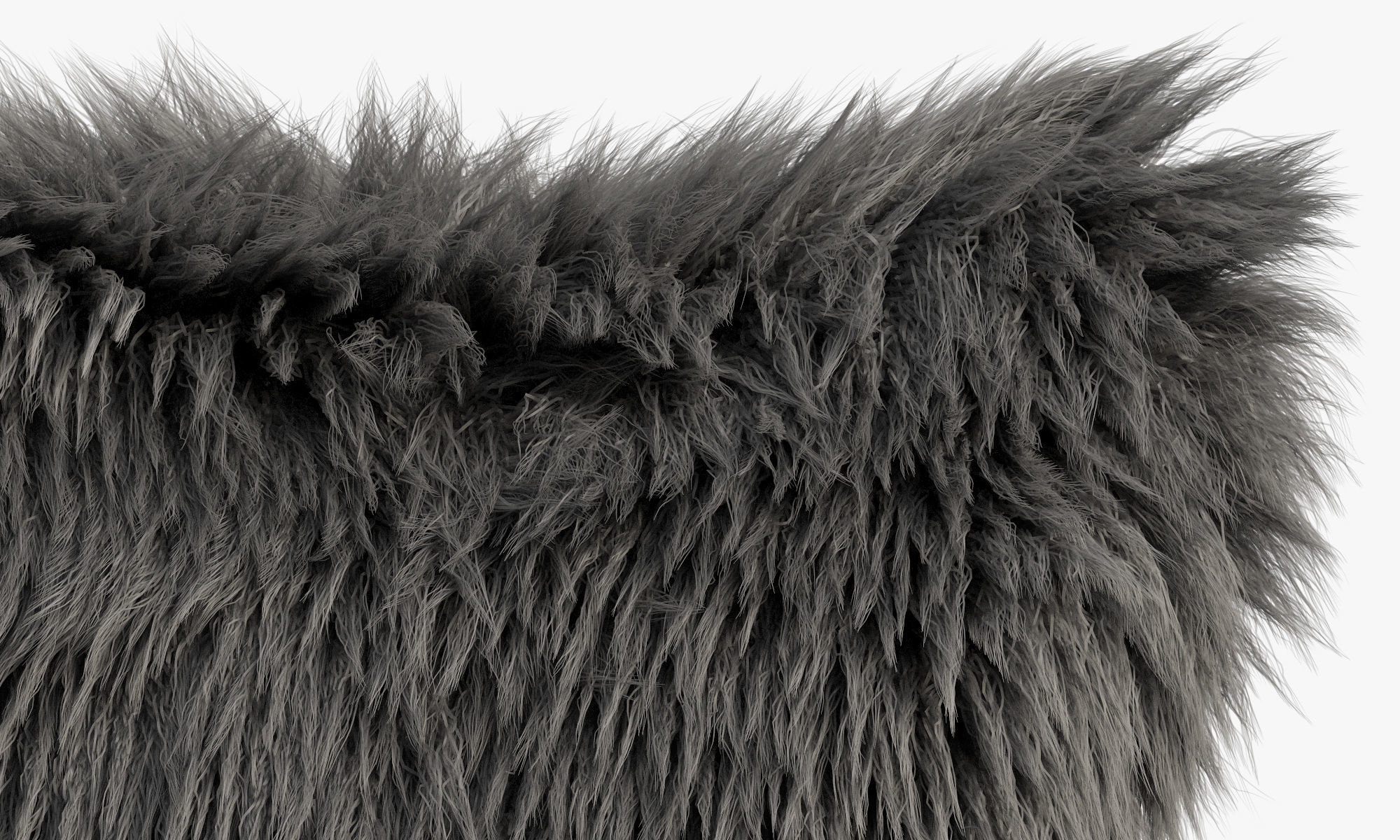 Fur pillows set 1 3D model_12
