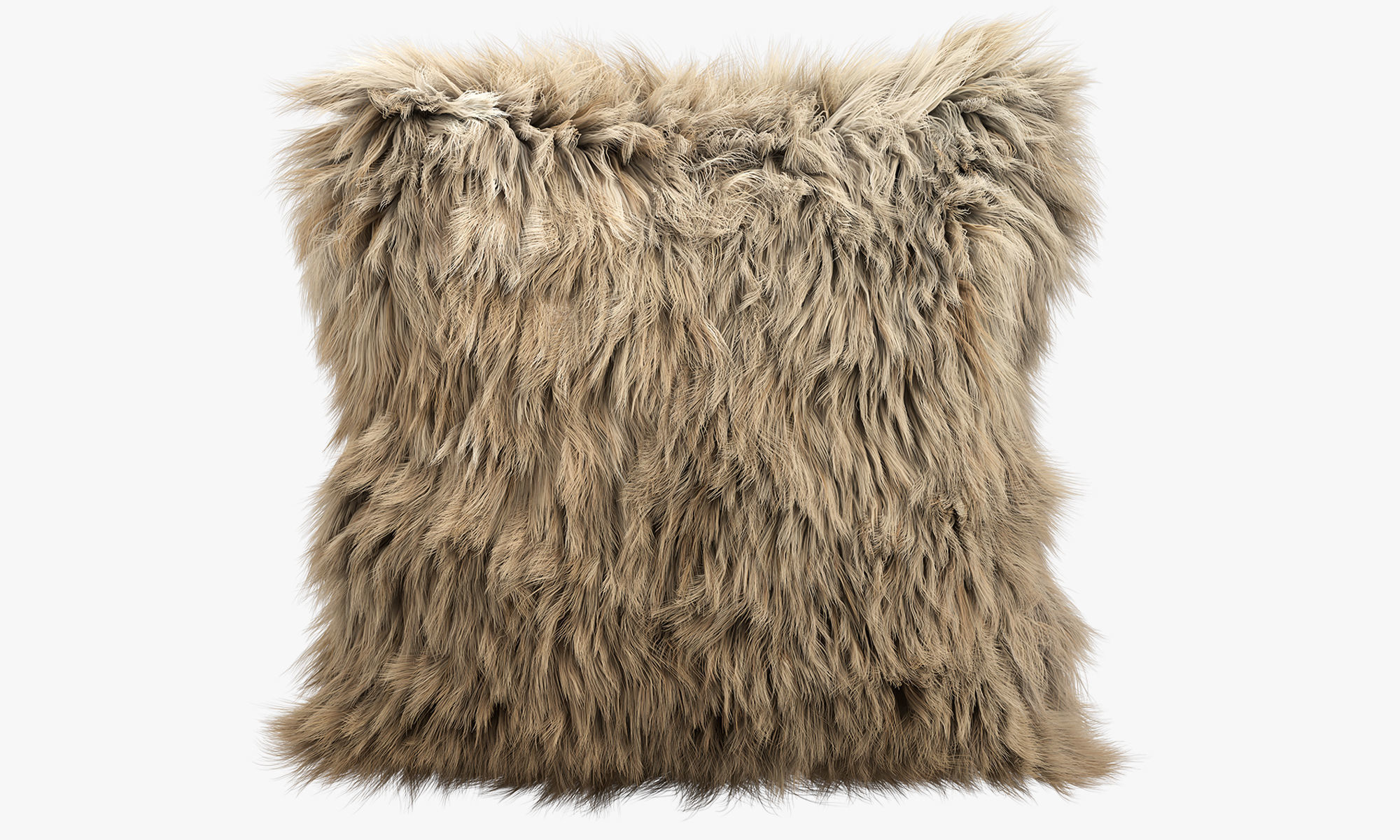 Fur pillows set 1 3D model_5