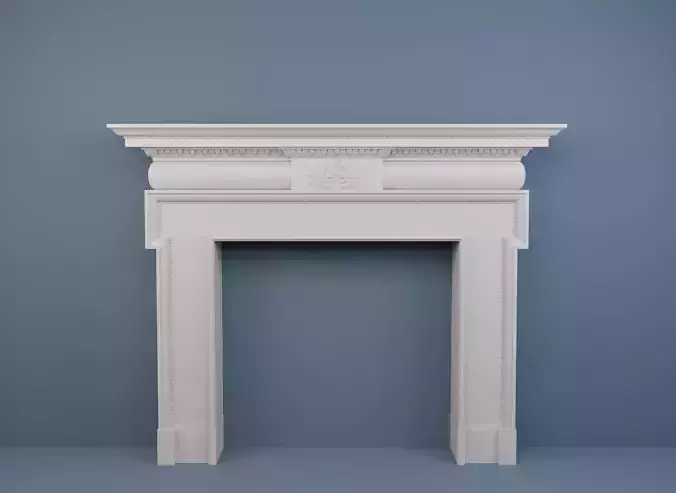 Georgian style fireplaces series No10 3D model