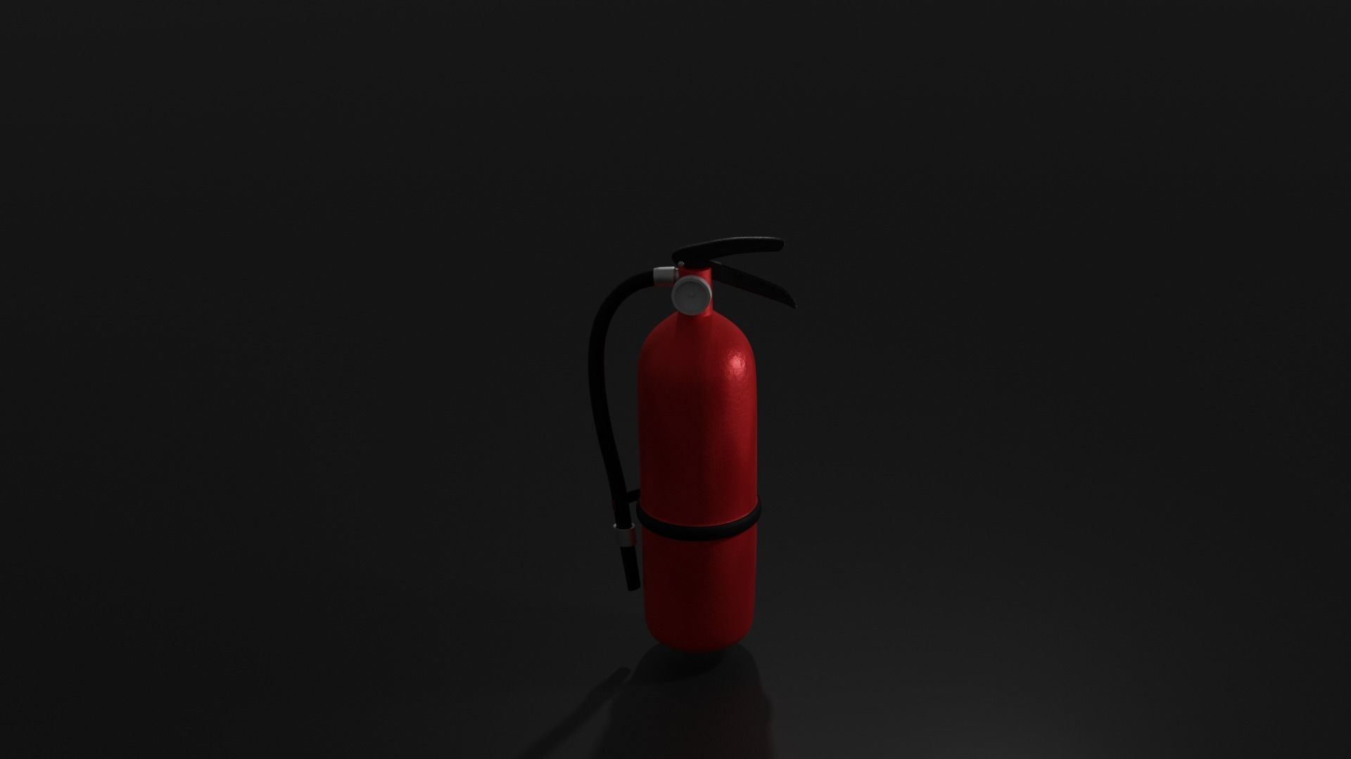 extinguisher fire Free 3D model_2