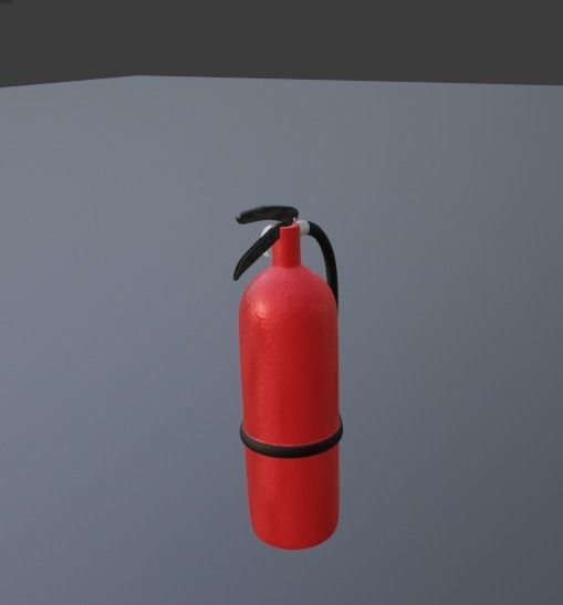 extinguisher fire Free 3D model_3