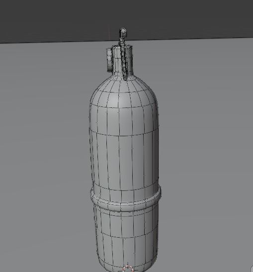 extinguisher fire Free 3D model_8
