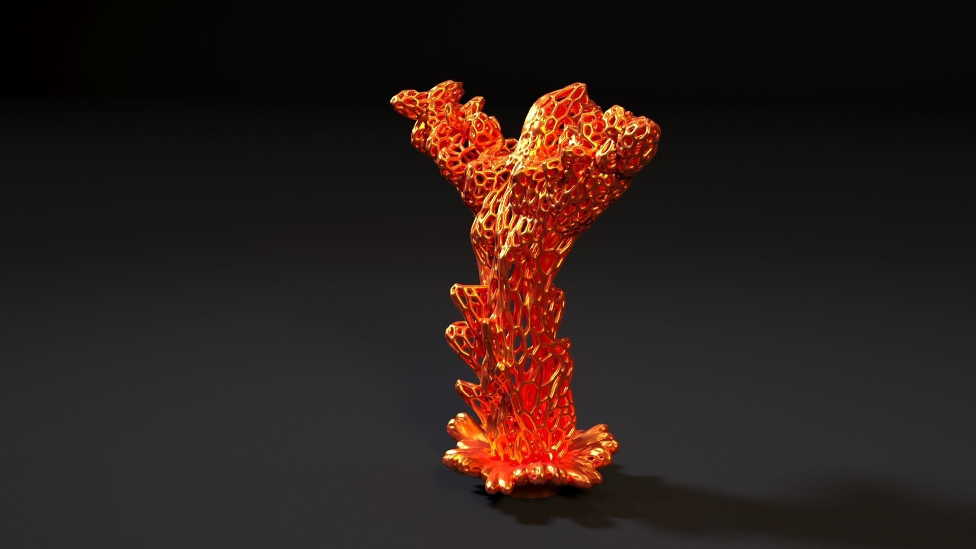 Fire Elemental 3D print model_1