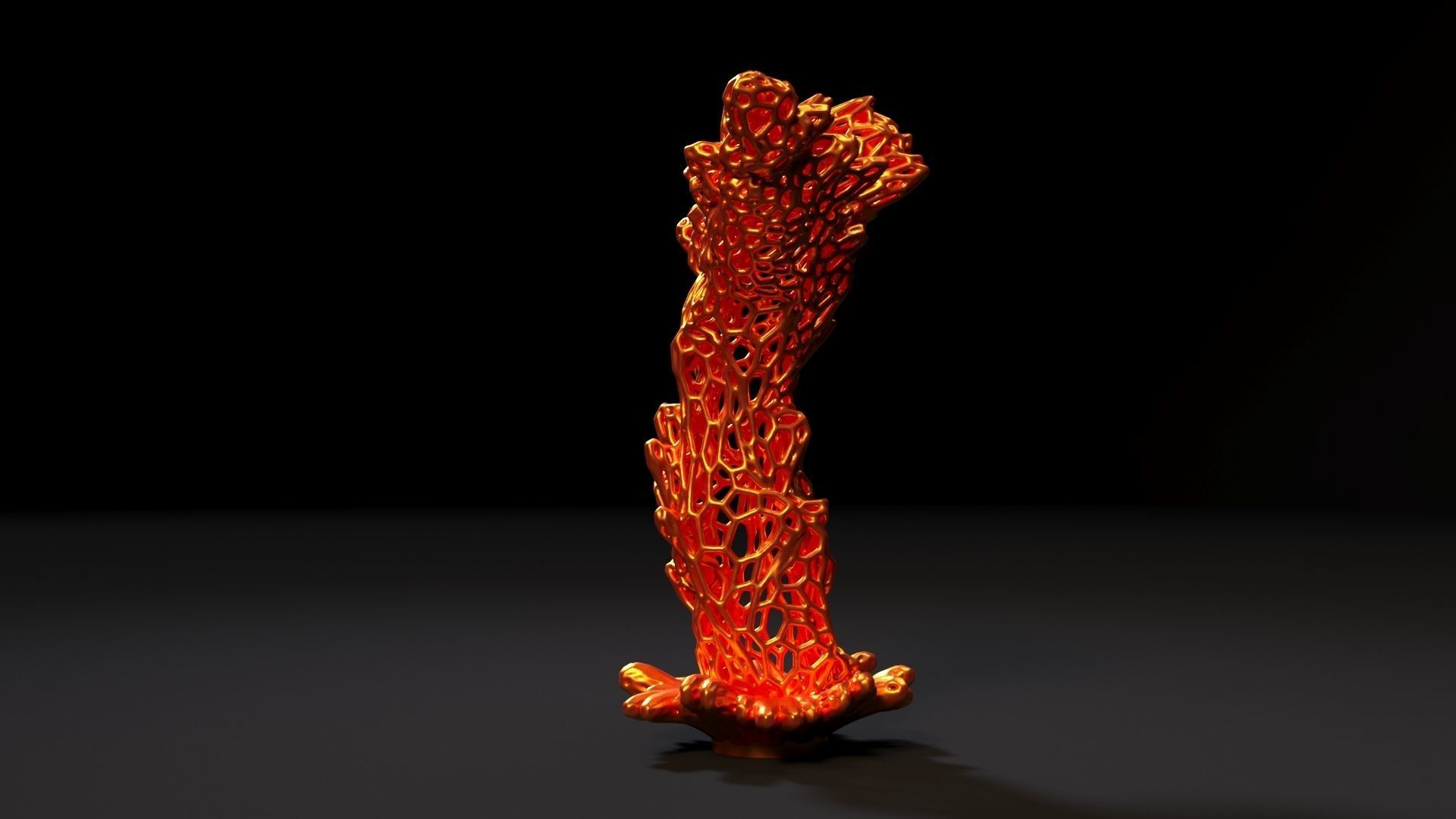 Fire Elemental 3D print model_2