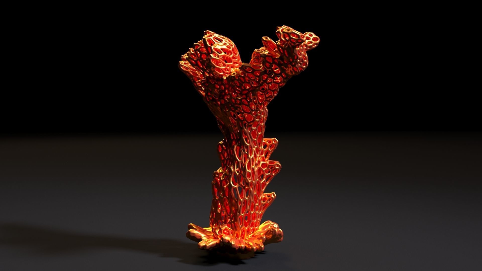 Fire Elemental 3D print model_5