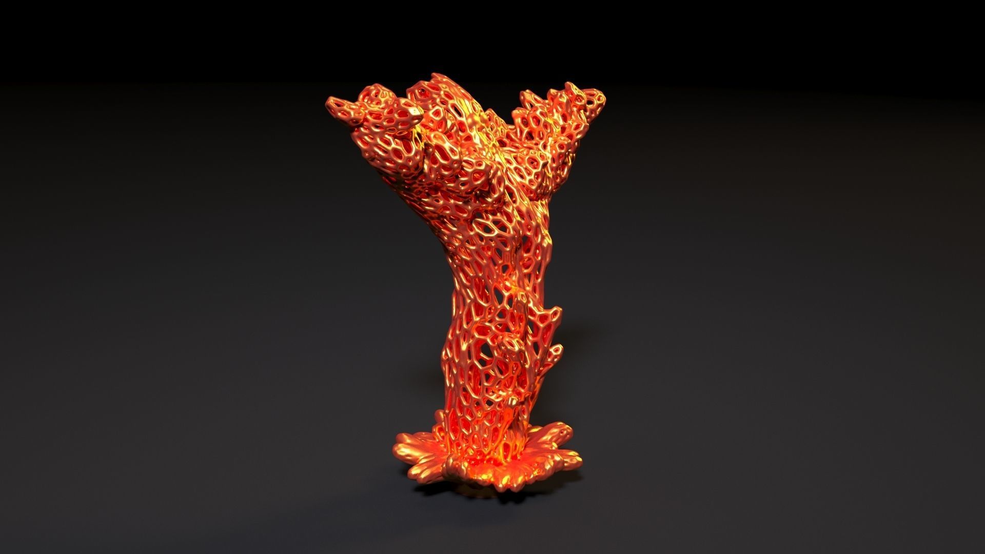 Fire Elemental 3D print model_7