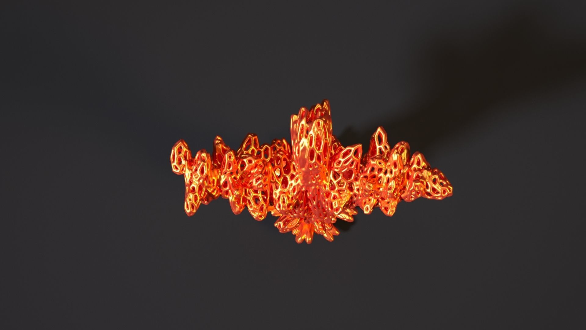 Fire Elemental 3D print model_8