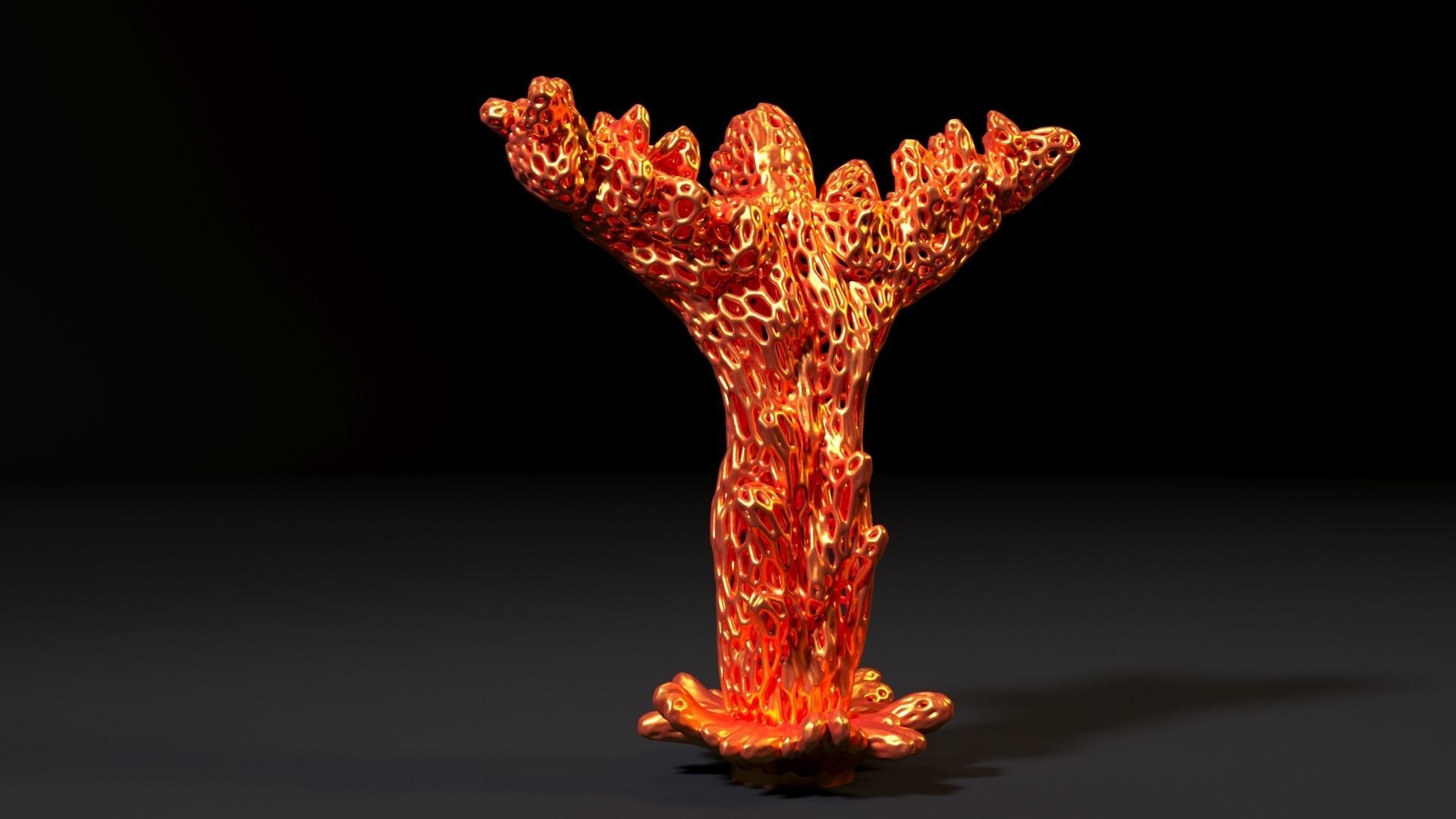 Fire Elemental 3D print model_9