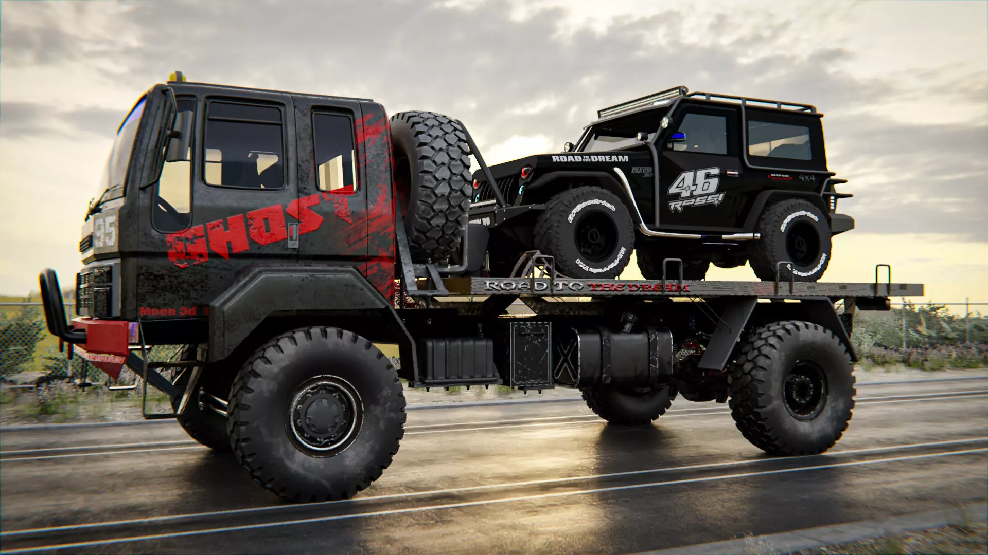 ashok leyland stallion 3D model