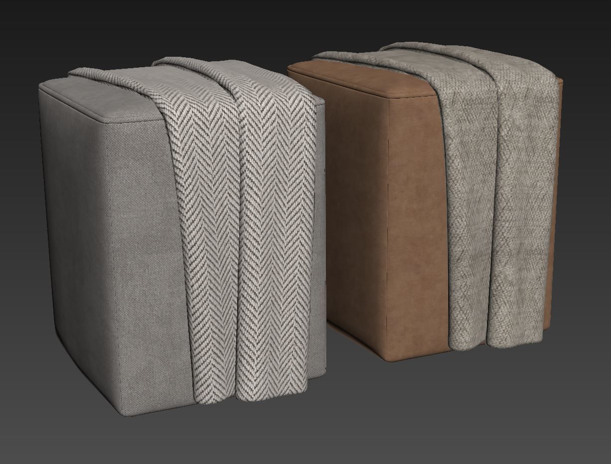 Boroughbridge Upholstered Ottoman by Gracie Oaks 3D model_2