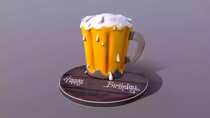 Beer Mug Cake