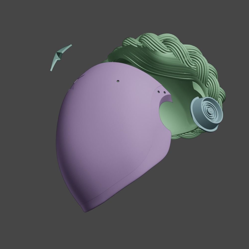 Atomic Heart Robotic Twins Helmet 3D print model_17