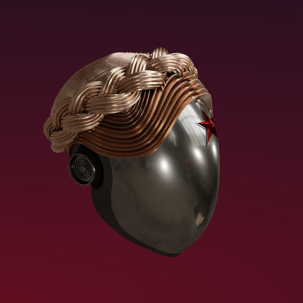 Atomic Heart Robotic Twins Helmet 3D print model_6