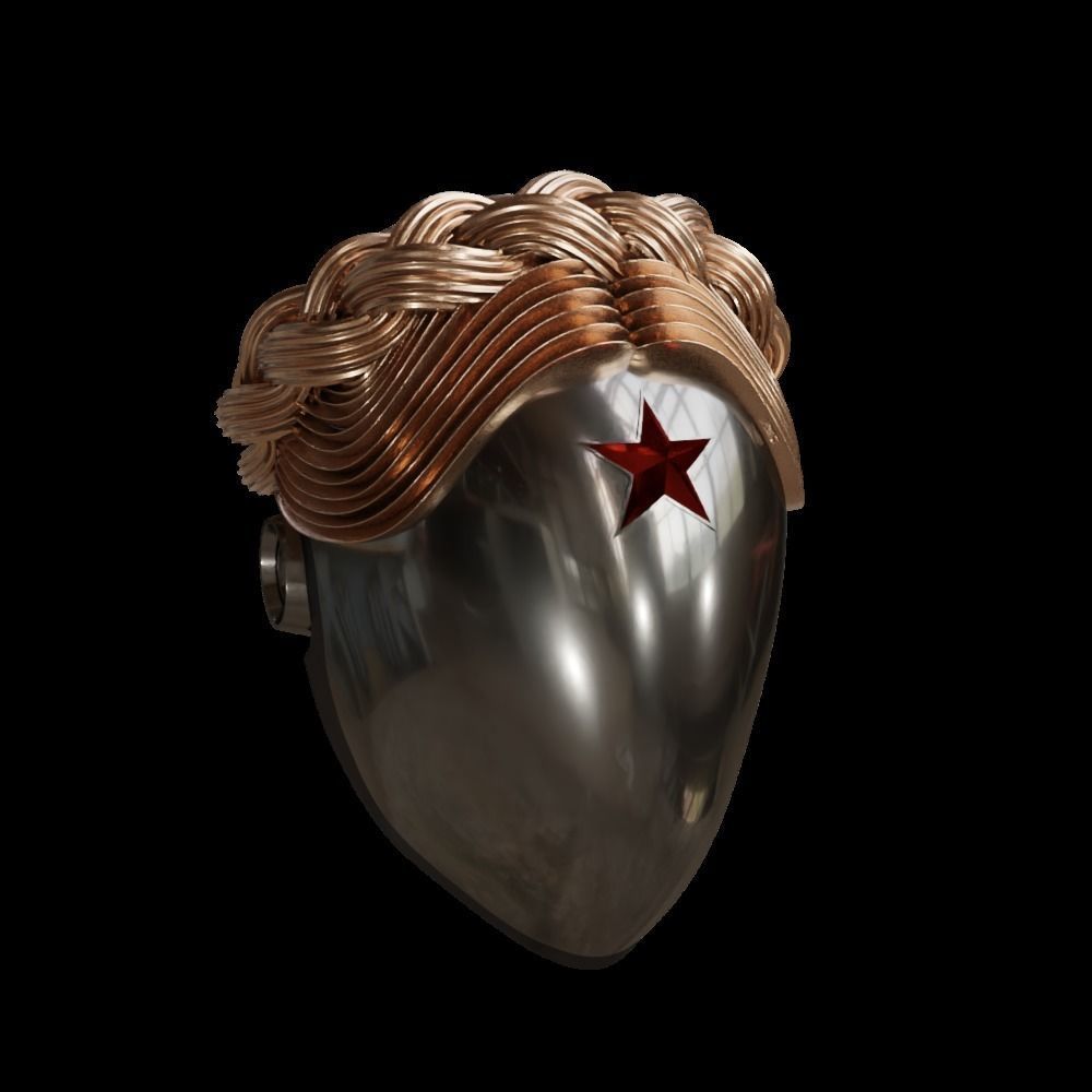 Atomic Heart Robotic Twins Helmet 3D print model_10