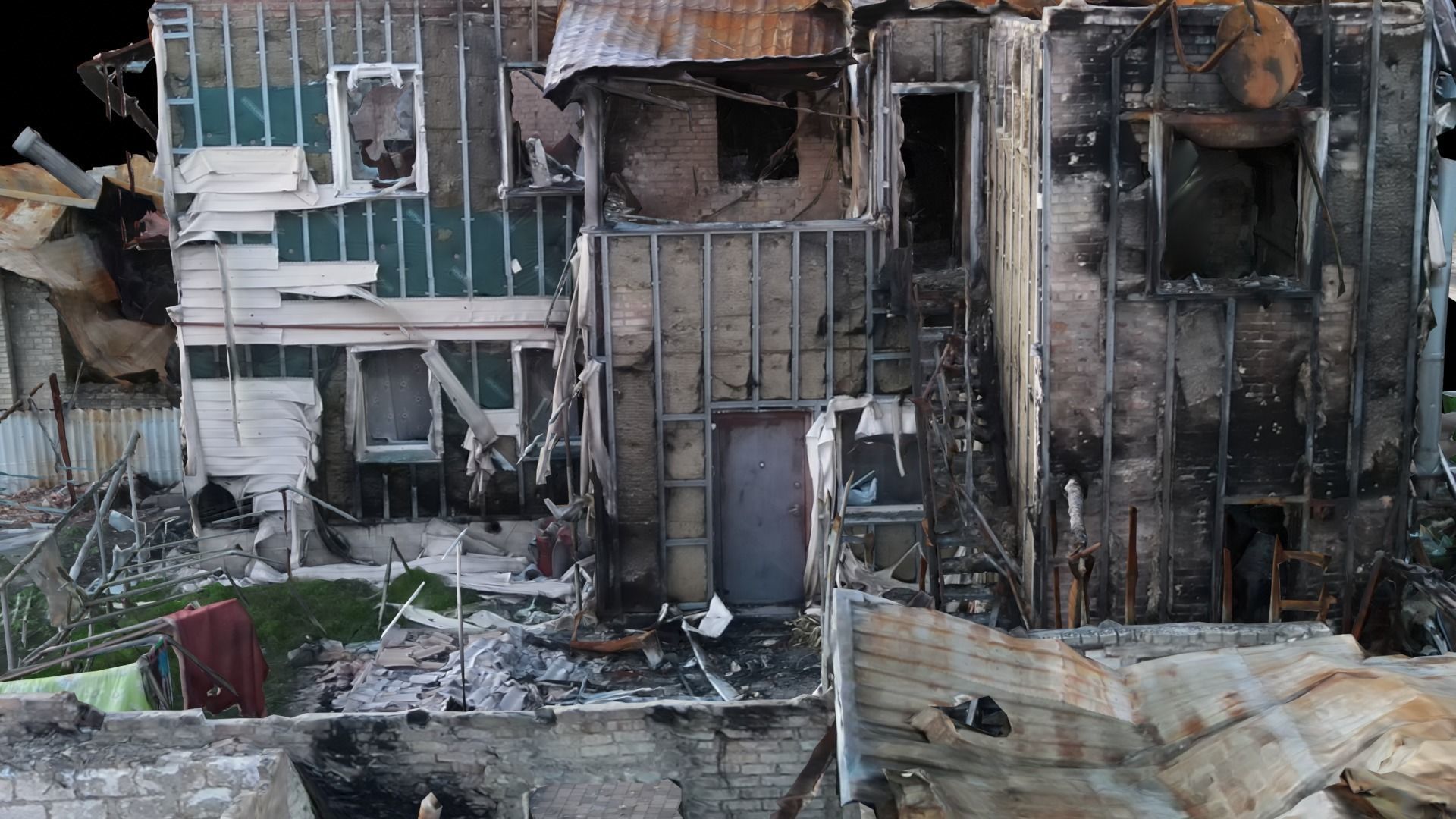 SCANS from Ukraine Buildings set 2 3D model_3