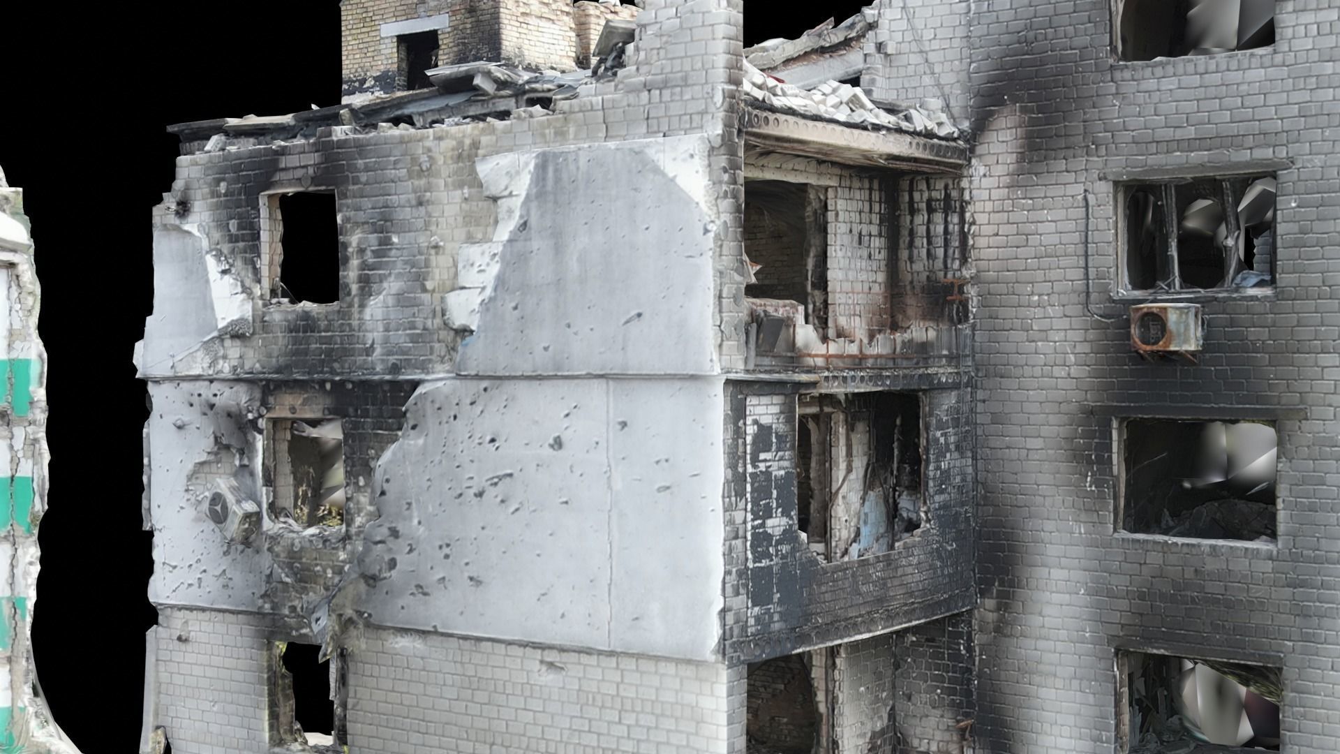 SCANS from Ukraine Buildings set 2 3D model_19