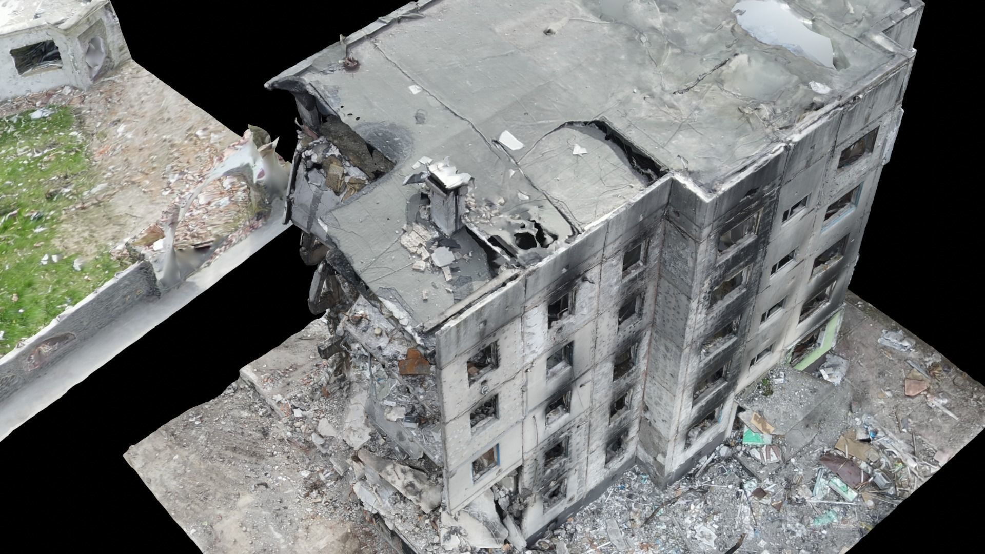 SCANS from Ukraine Buildings set 2 3D model_16