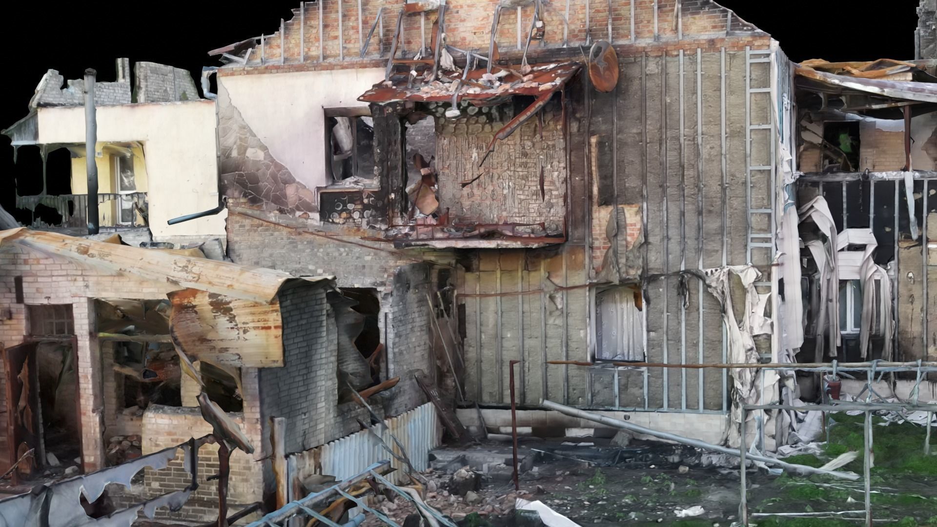 SCANS from Ukraine Buildings set 2 3D model_8